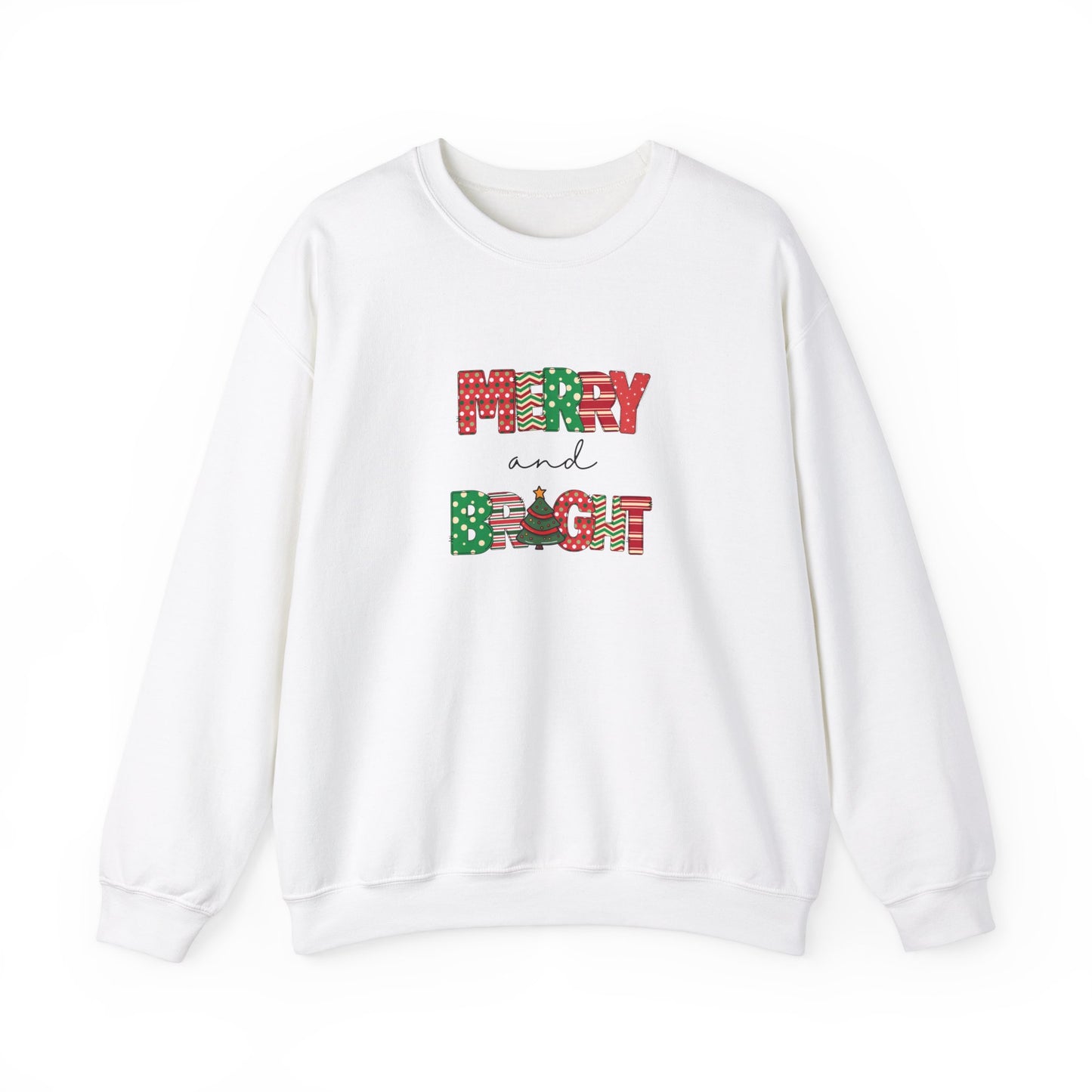 Merry and Bright Crewneck Sweatshirt
