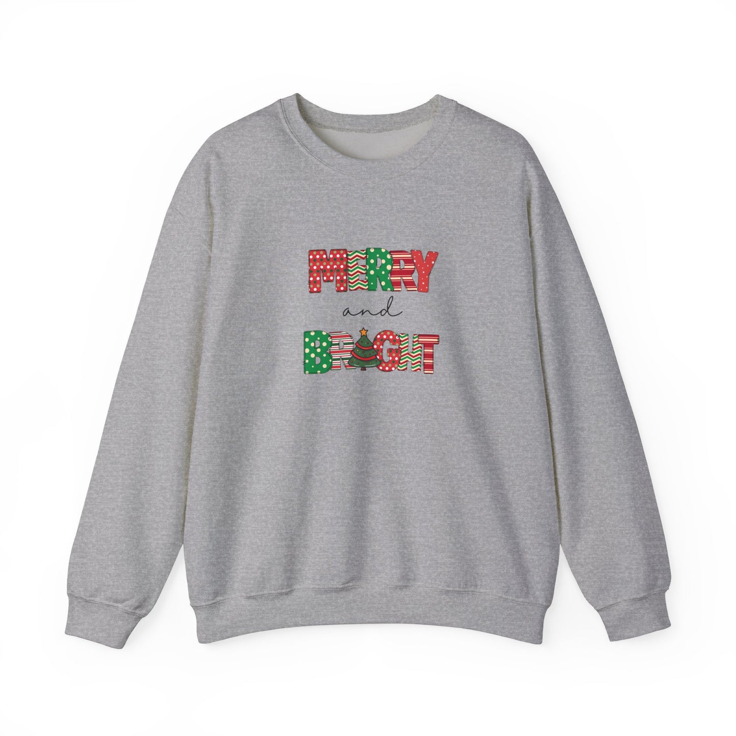 Merry and Bright Crewneck Sweatshirt