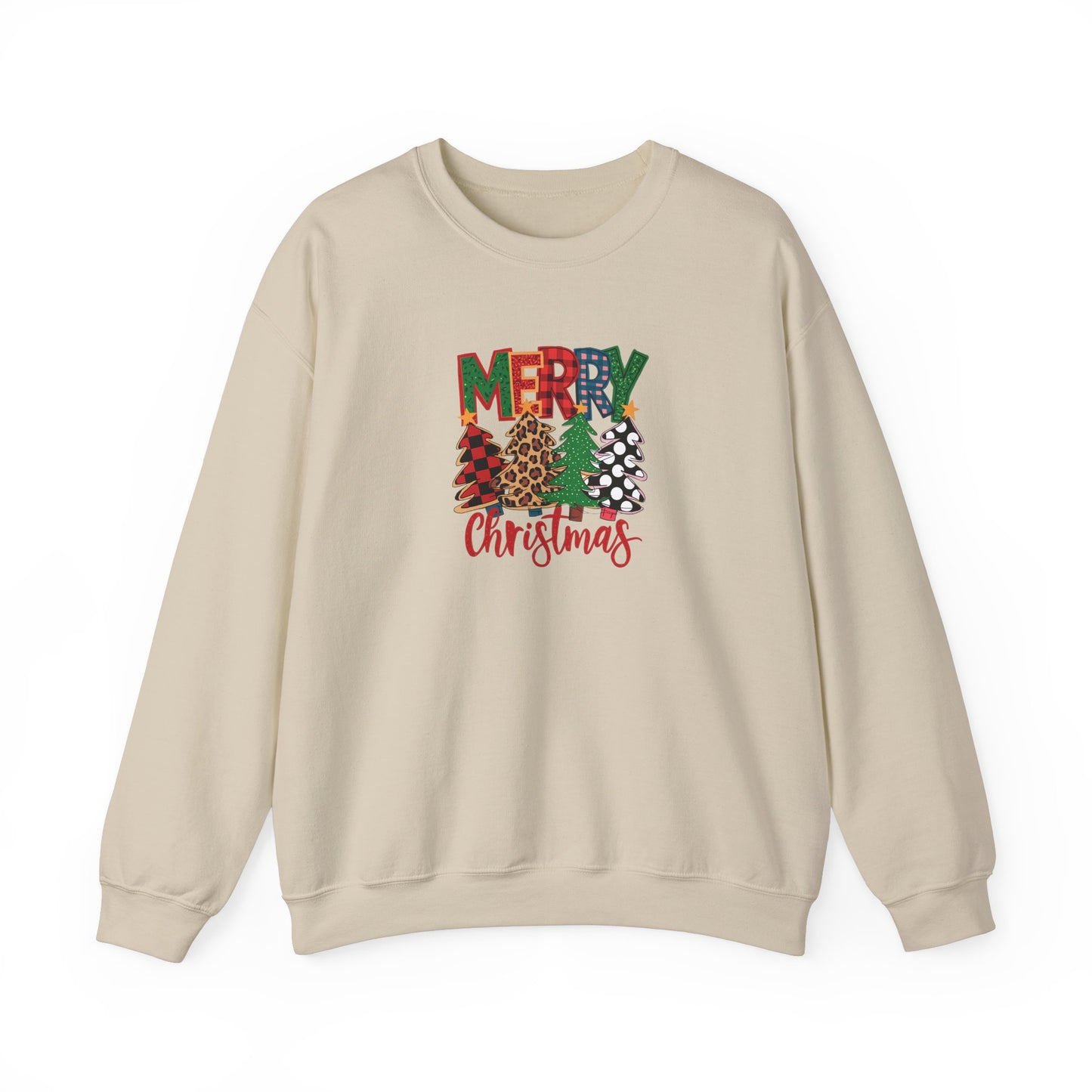 Merry Christmas Trees Sweatshirt