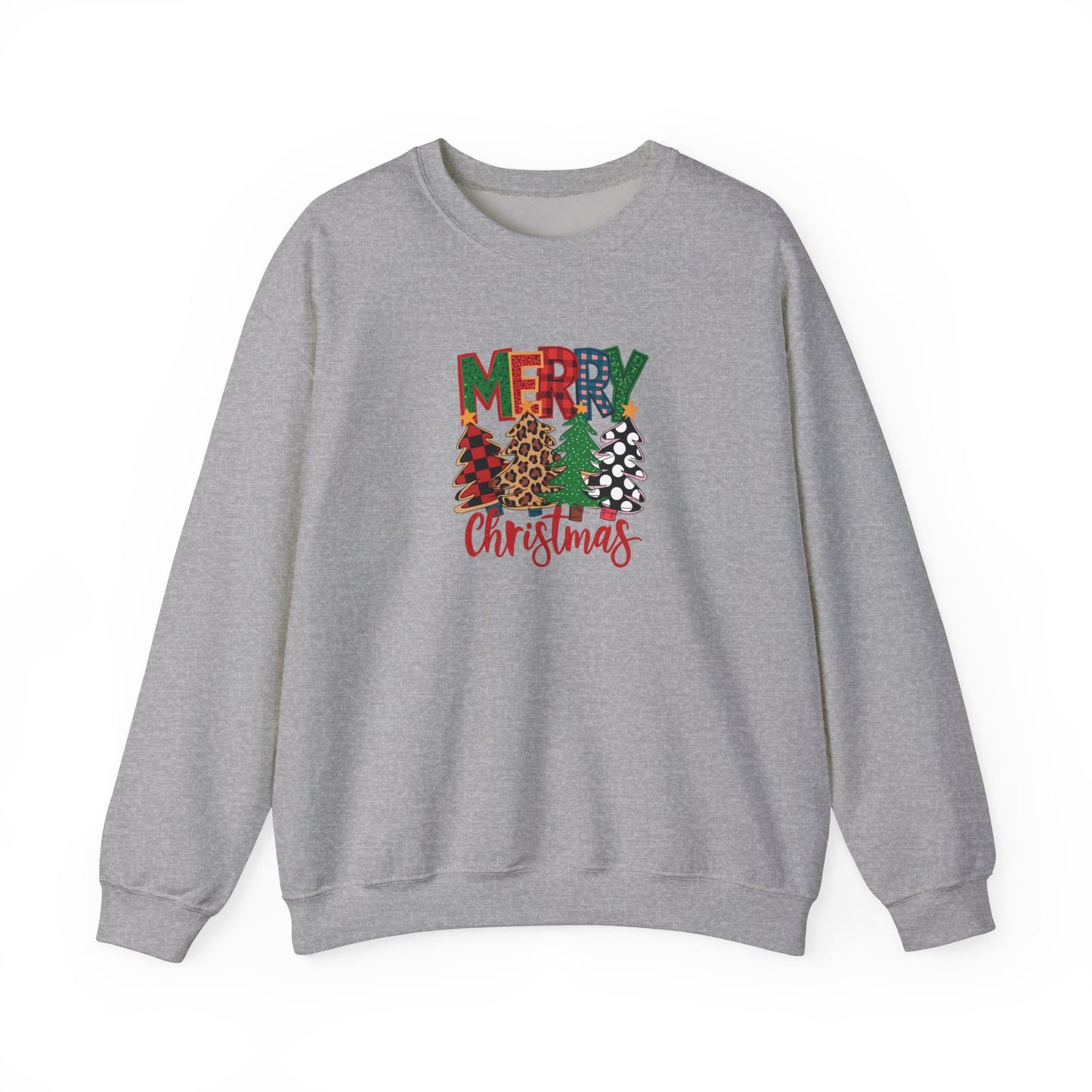 Merry Christmas Trees Sweatshirt