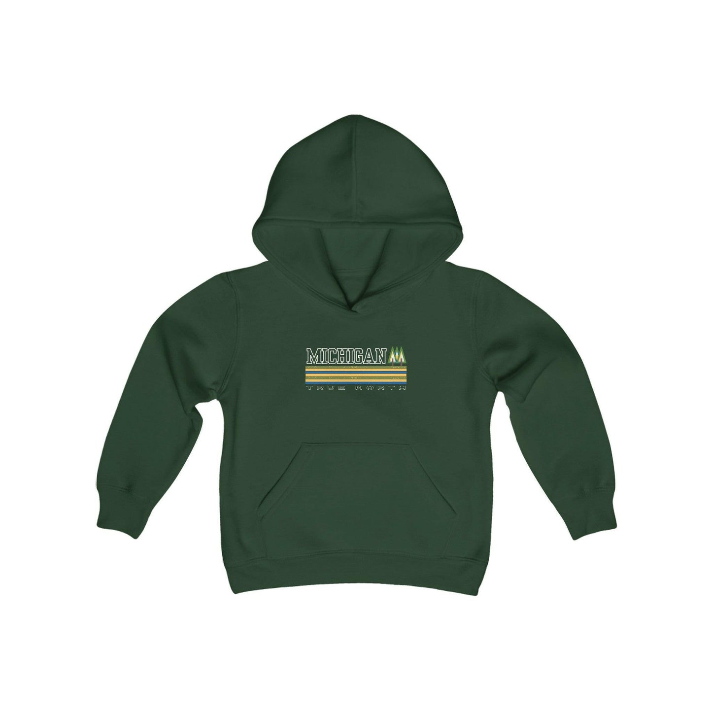 Forest Green Michigan True North Hoodie