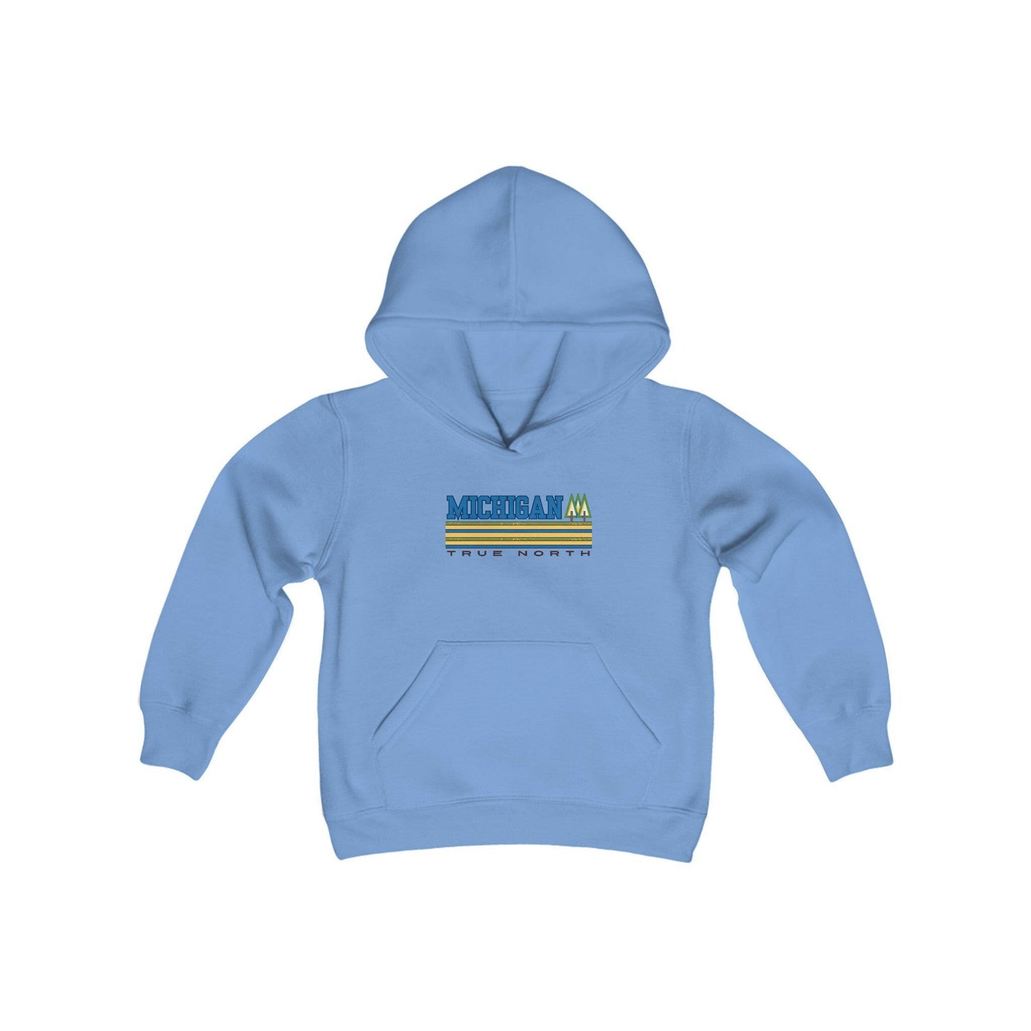 Carolina Blue Michigan True North Hoodie