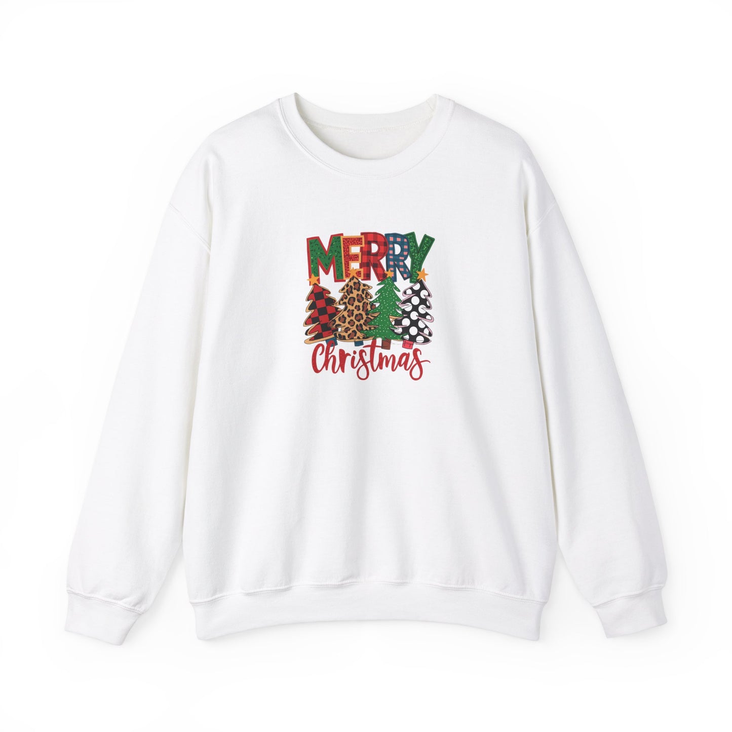 Merry Christmas Trees Sweatshirt