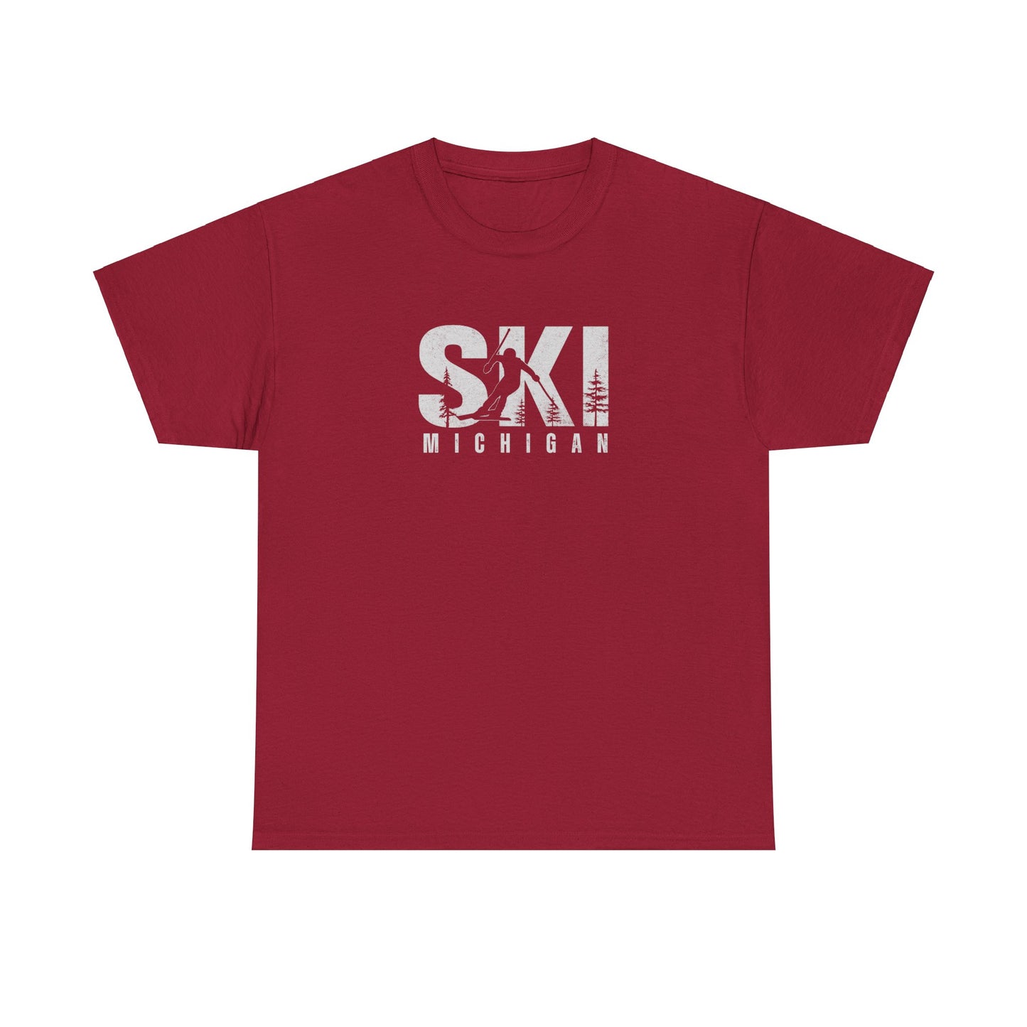 SKI Michigan Unisex Heavy Cotton Tee