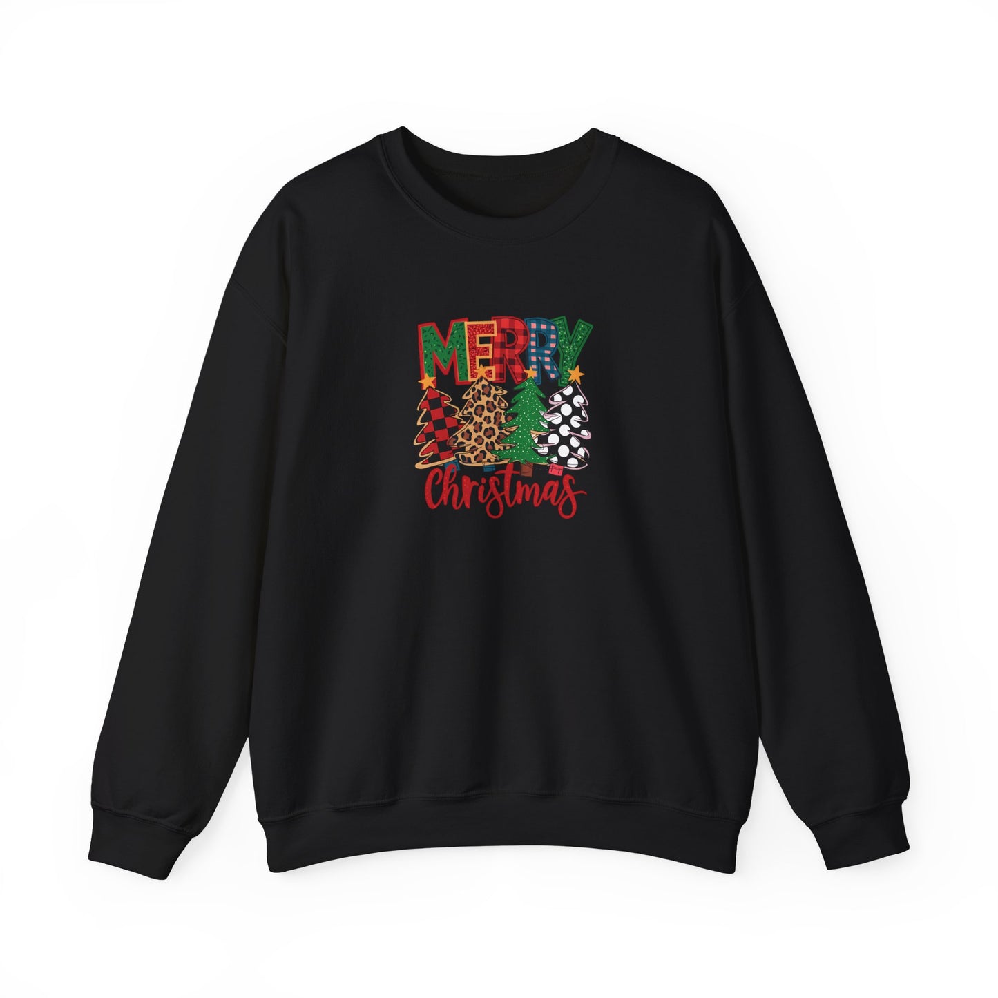 Merry Christmas Trees Sweatshirt