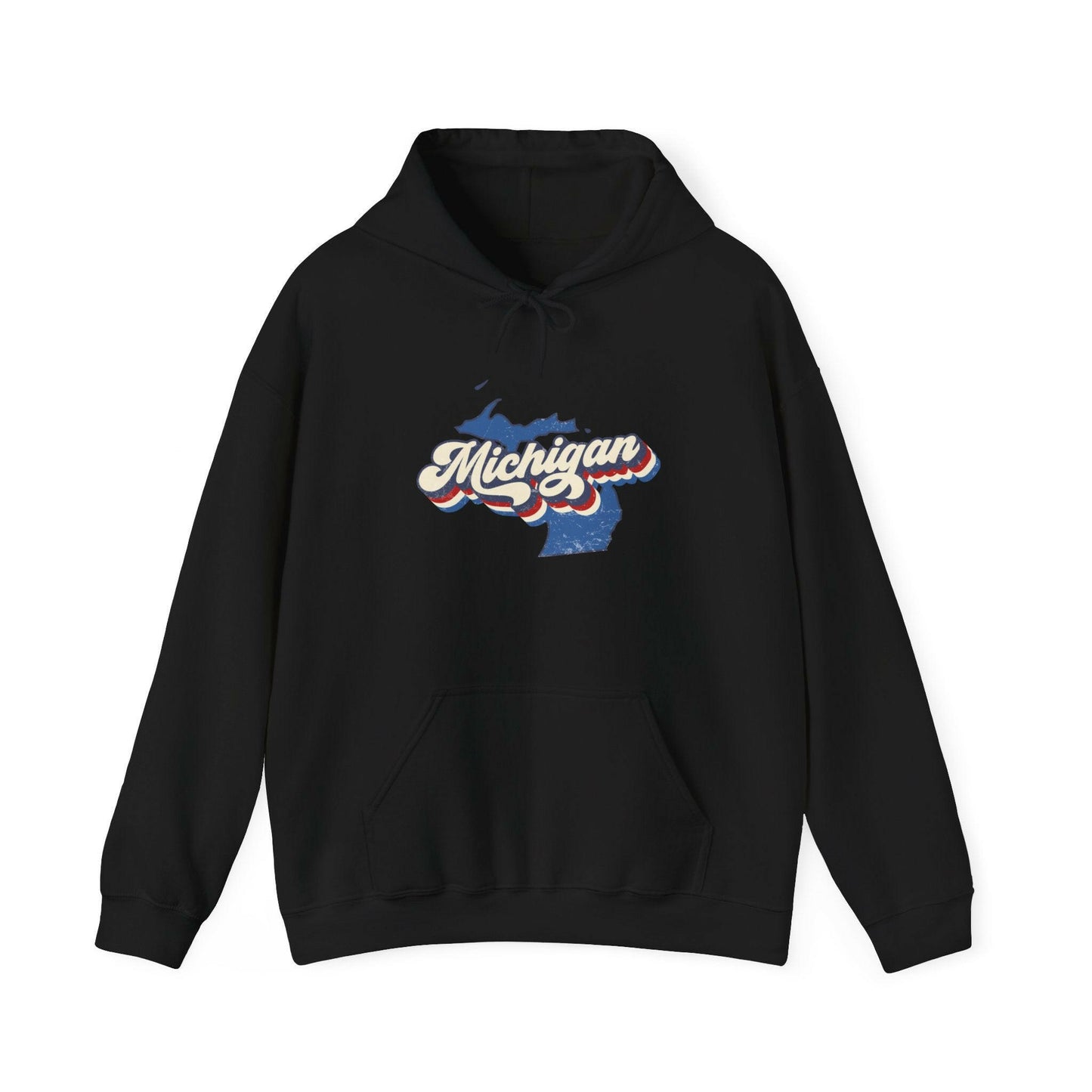 Vintage Michigan Pride Unisex Heavy Blend™ Hoodie