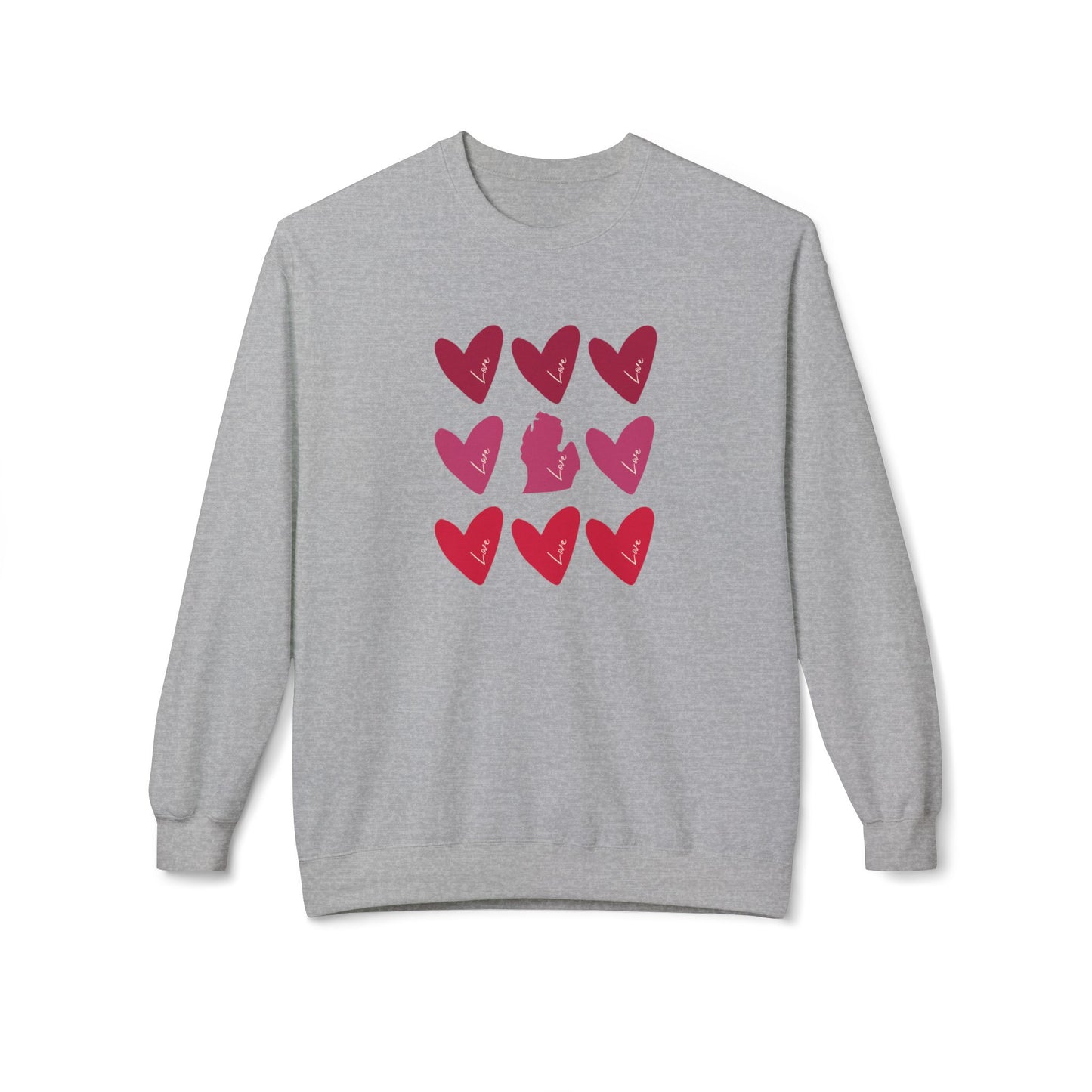 Crushin' on Michigan Midweight Sweatshirt
