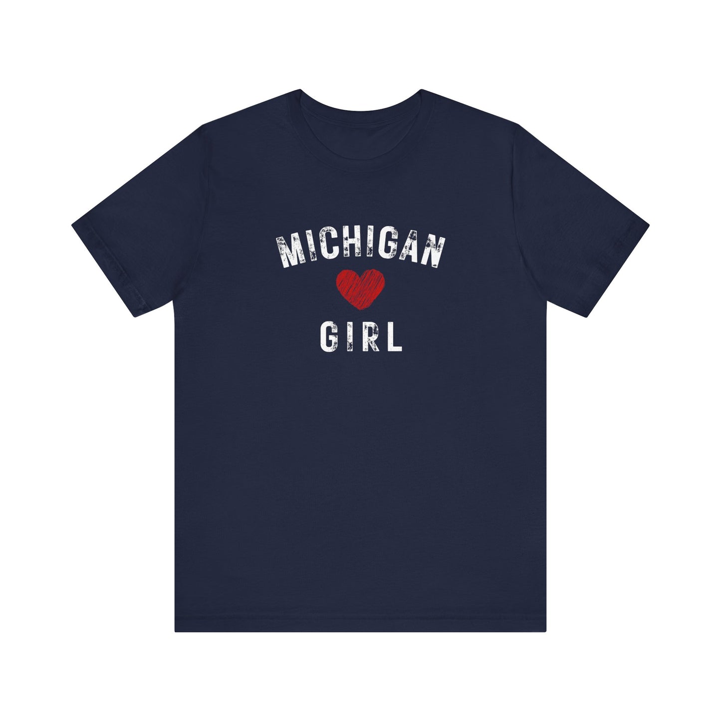 Michigan Girl Heart & Soul Tee