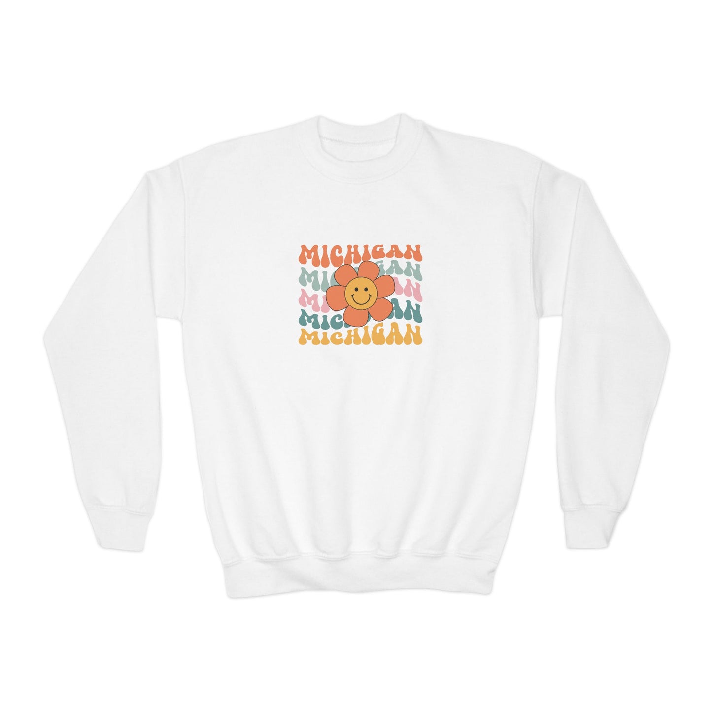 Lil' Michigan Smile Michigan Youth Sweatshirt