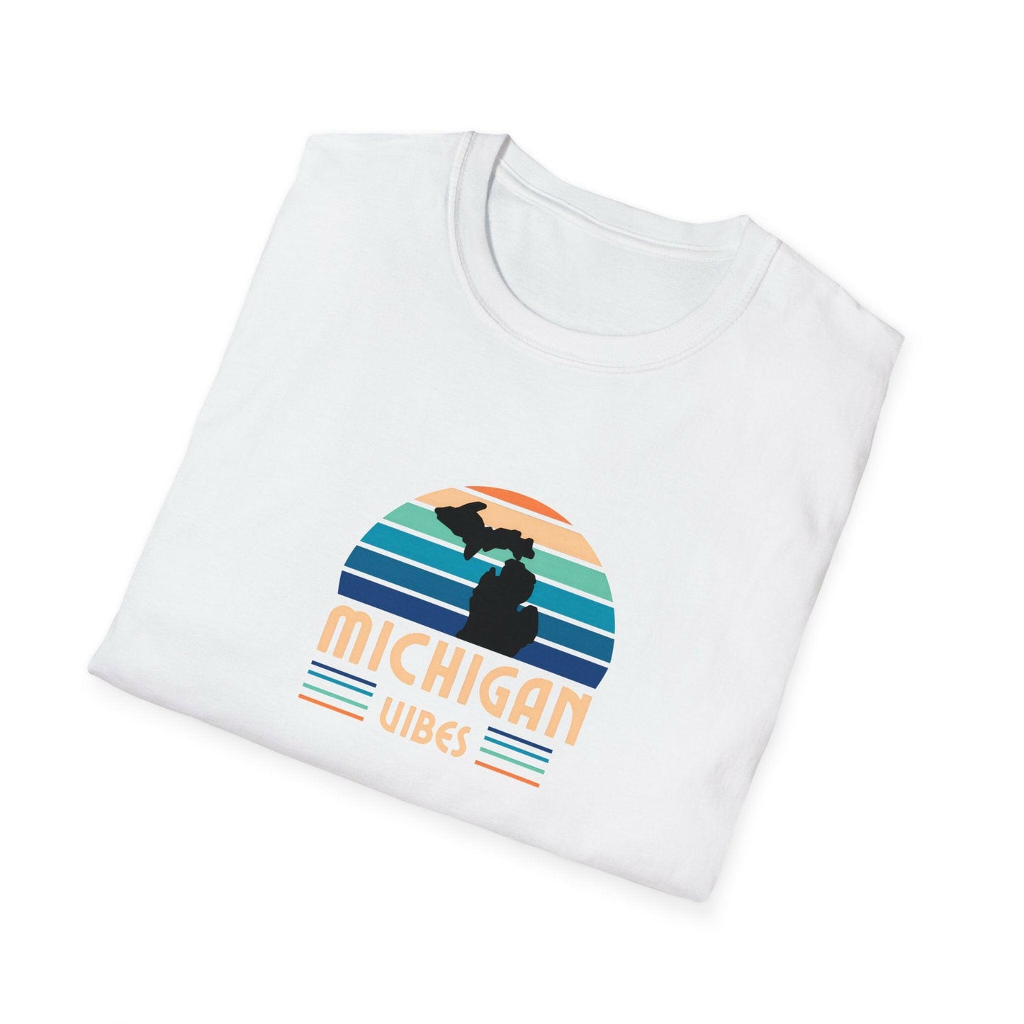 Michigan Vibes Unisex Softstyle Tee