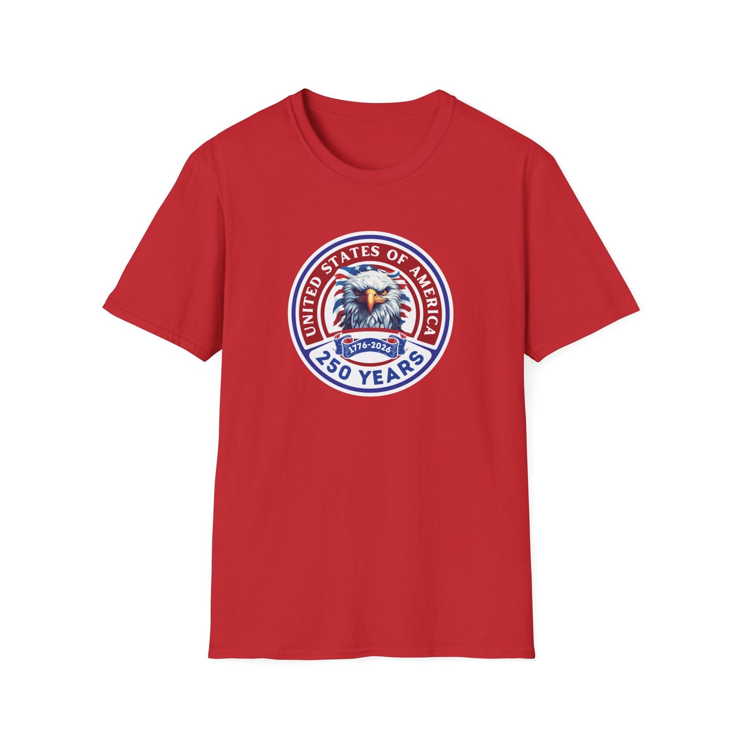 250 Years Anniversary USA Eagle Seal Tee