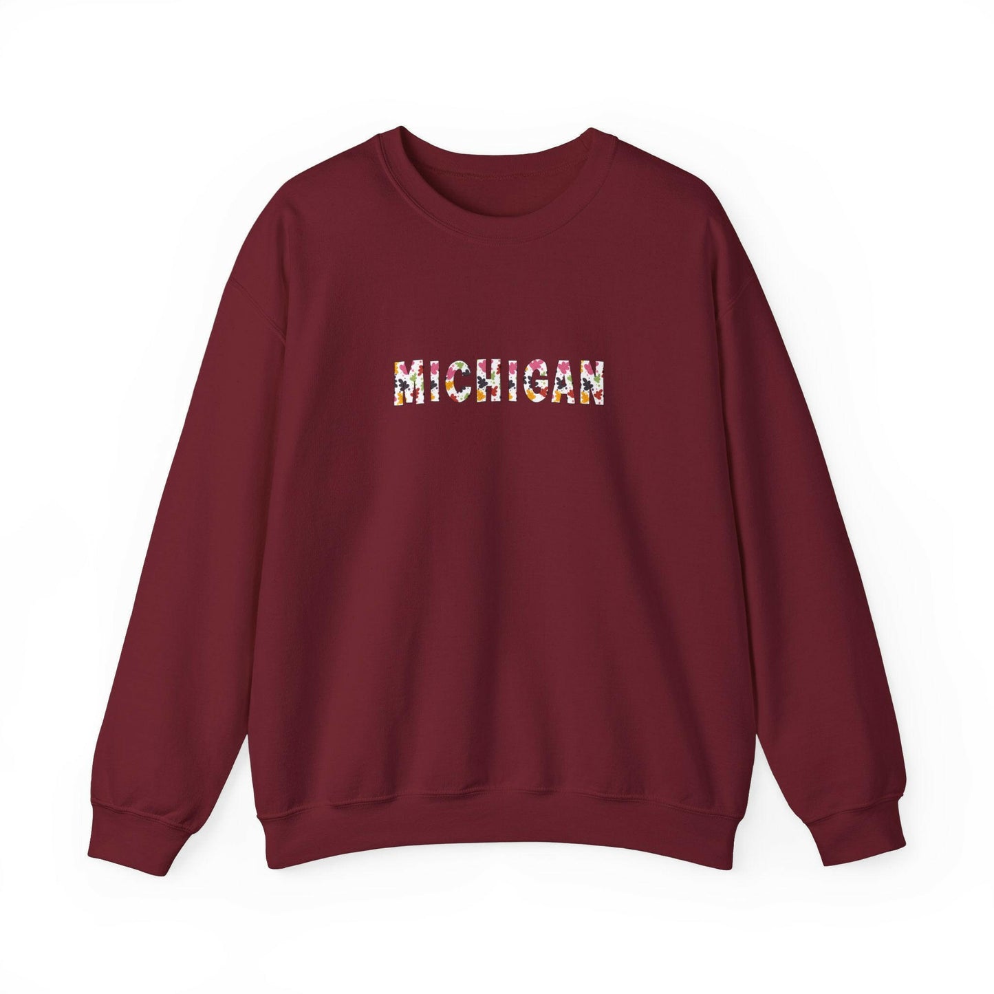 Leaves are Falling in Michigan Unisex Heavy Blend™ Sweatshirt