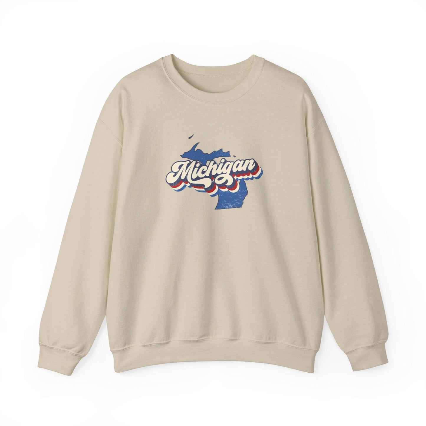Vintage Michigan Pride Unisex Heavy Blend™ Sweatshirt