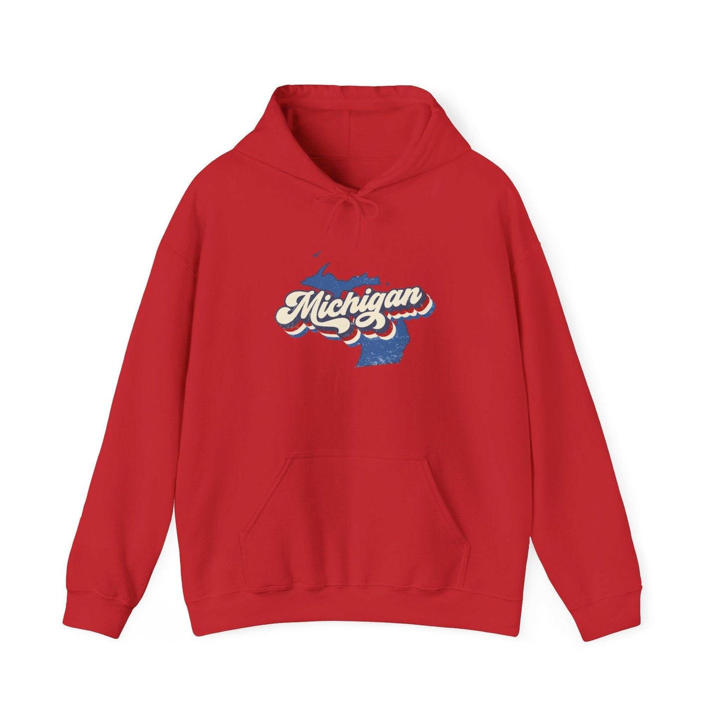 Vintage Michigan Pride Unisex Heavy Blend™ Hoodie