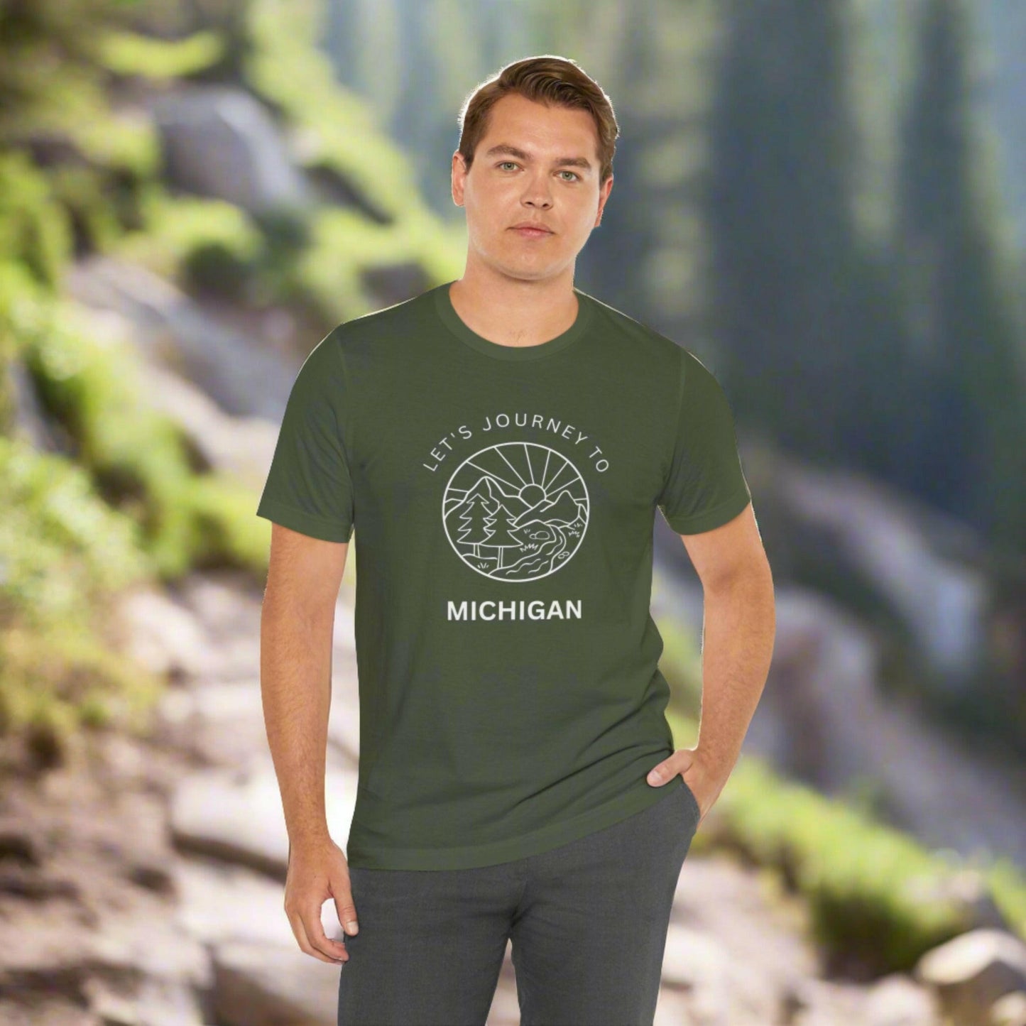 Let's Journey to Michigan Tee