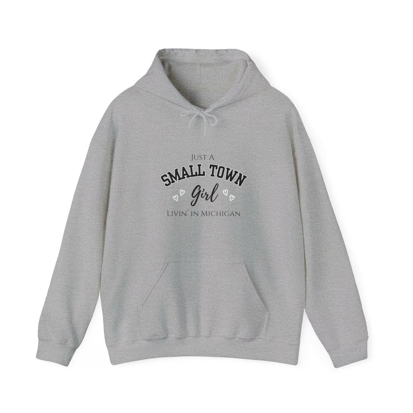 Small Town Girl - Livin' in Michigan Heavy Blend™ Hoodie