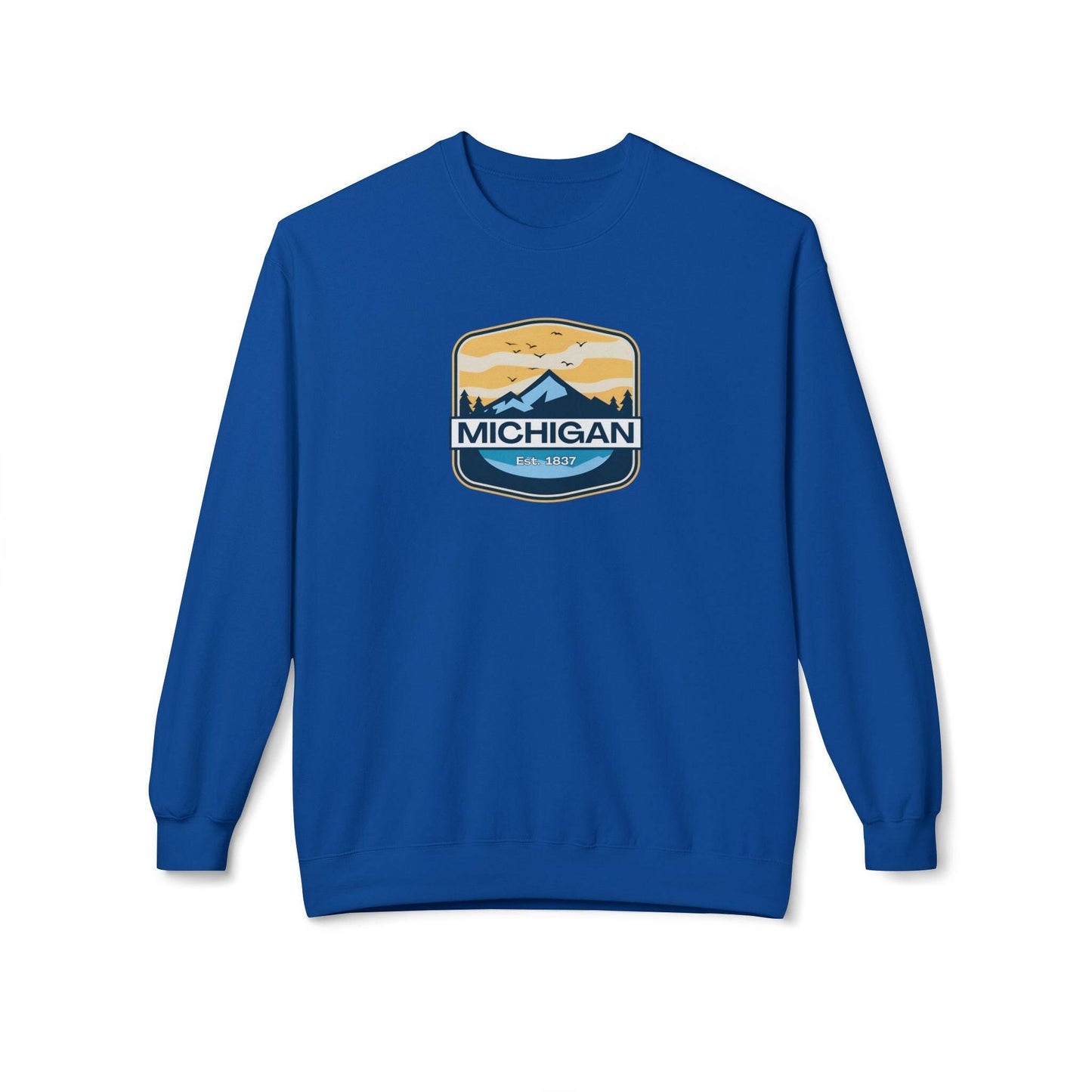 Michigan Adventure Est. 1837 Badge Sweatshirt