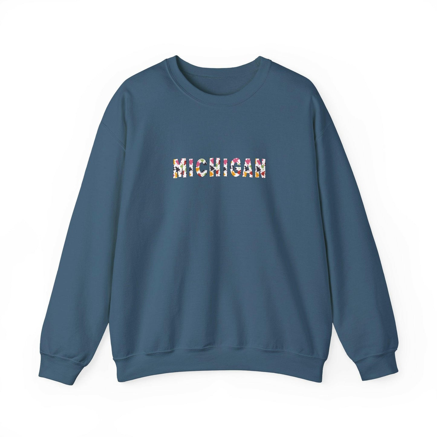 Leaves are Falling in Michigan Unisex Heavy Blend™ Sweatshirt