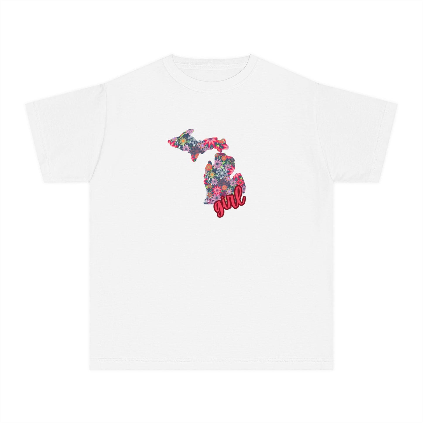 Lil' Michigan Girl Youth Midweight Tee