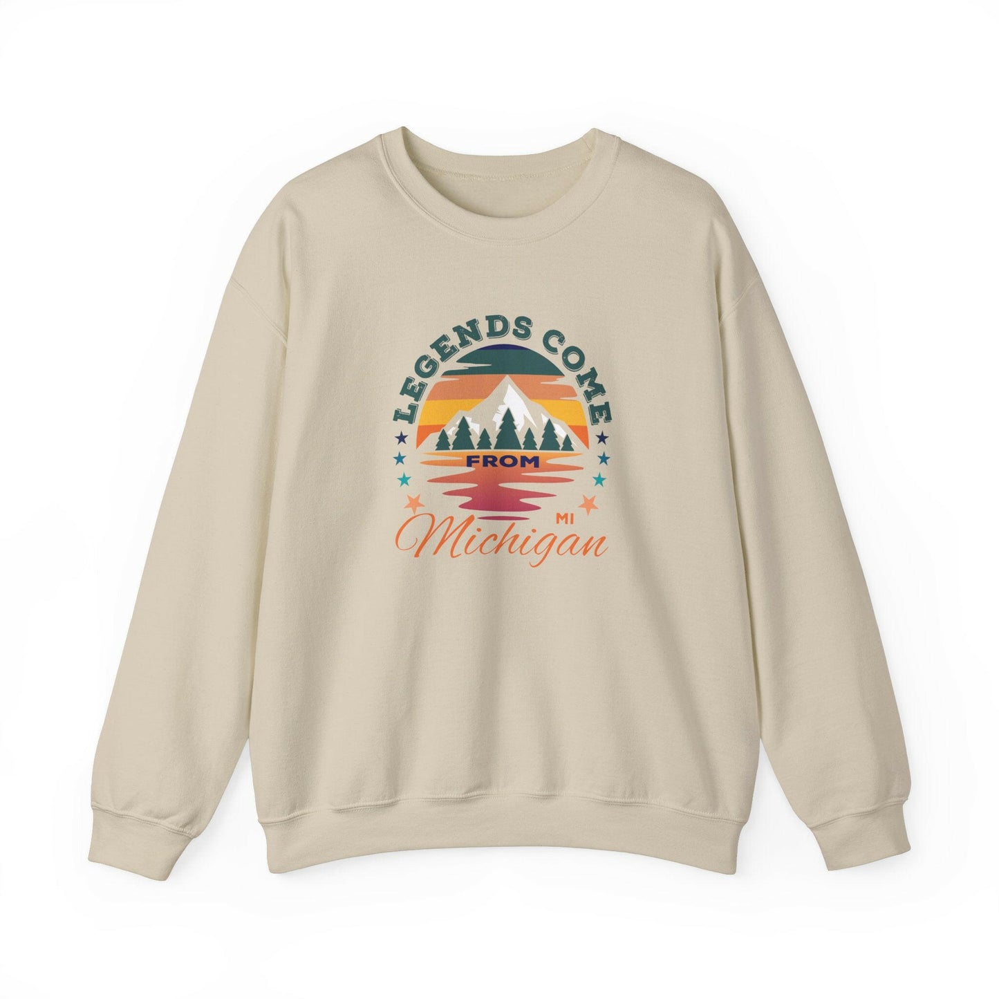 Legends Come from Michigan Unisex Heavy Blend™ Sweatshirt