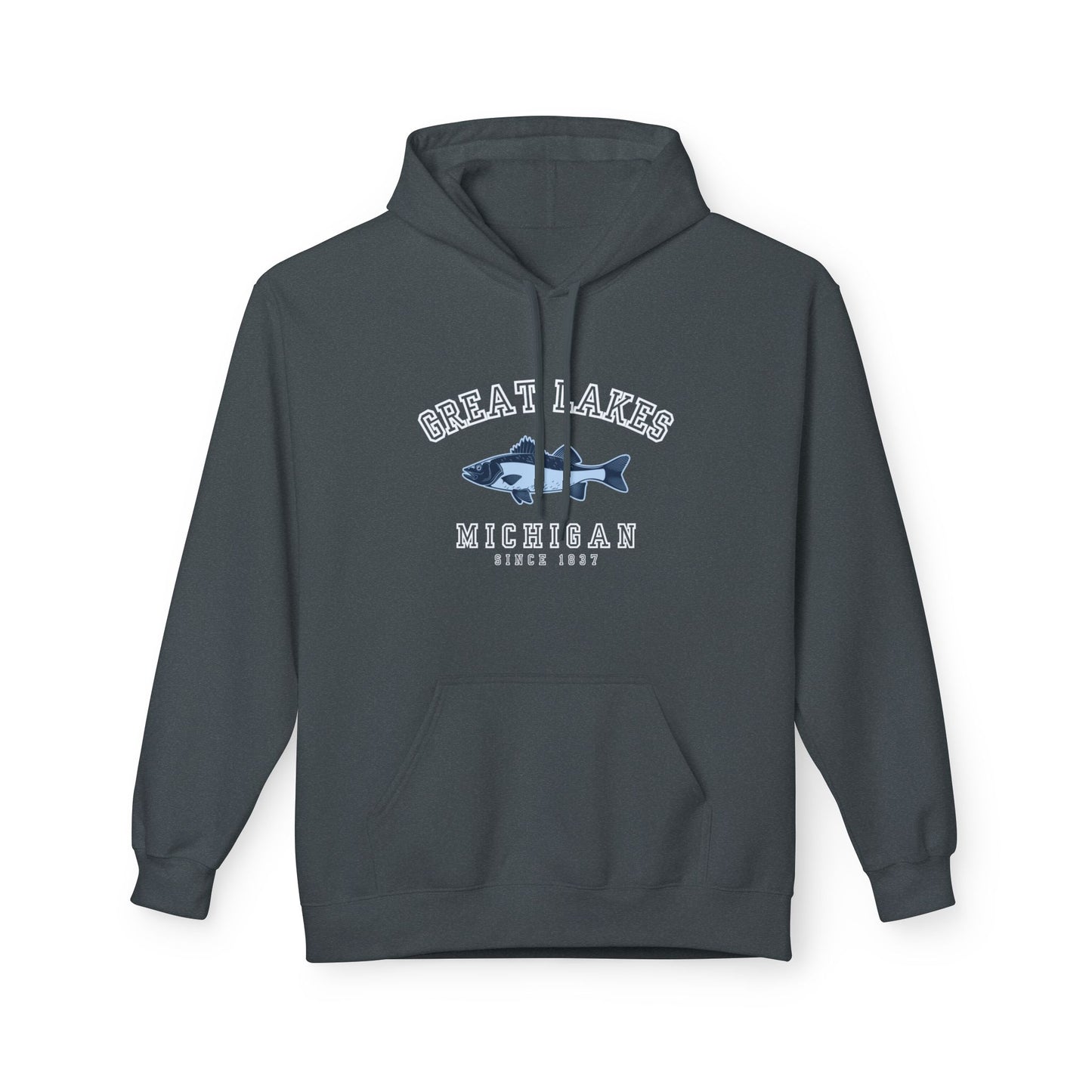 Walleye-in' Around Michigan Hoodie