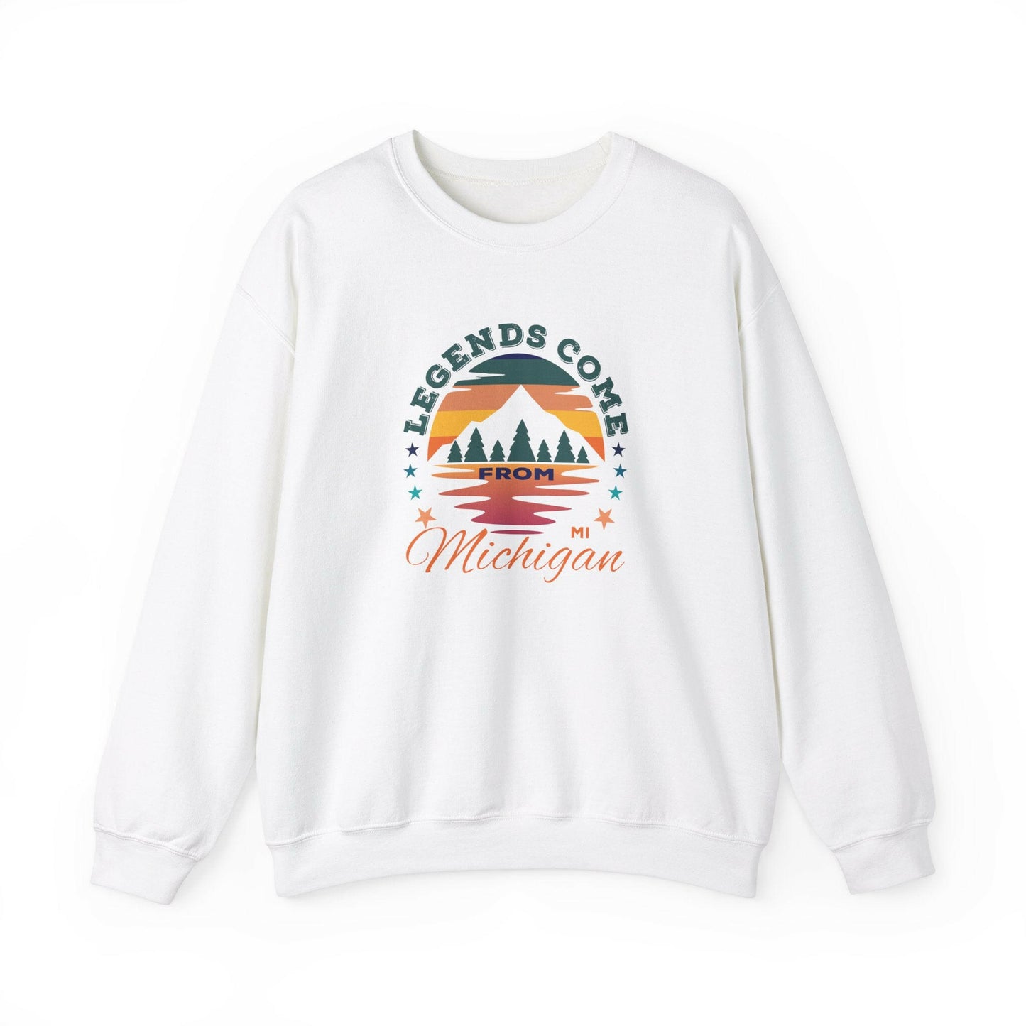 Legends Come from Michigan Unisex Heavy Blend™ Sweatshirt