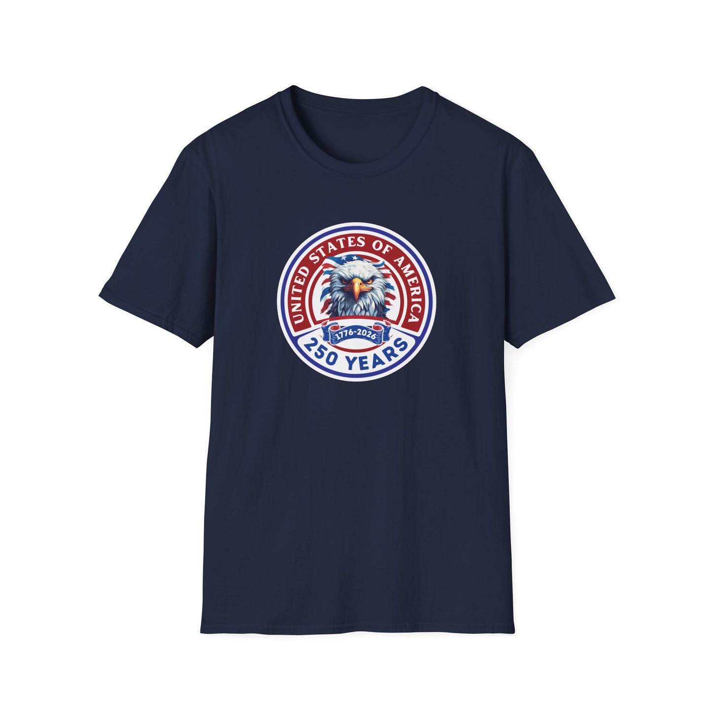 250 Years Anniversary USA Eagle Seal Tee