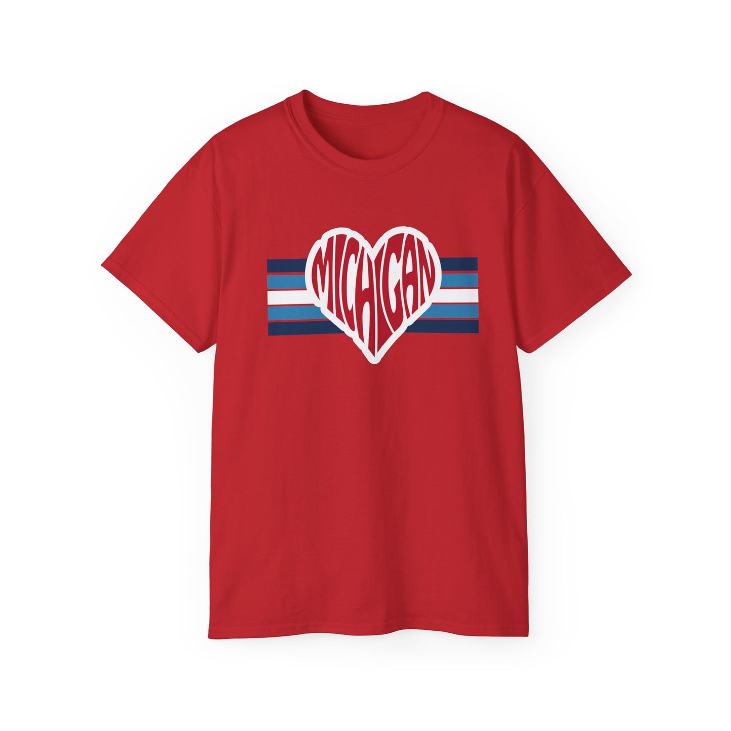 Michigan Love Heart Tee