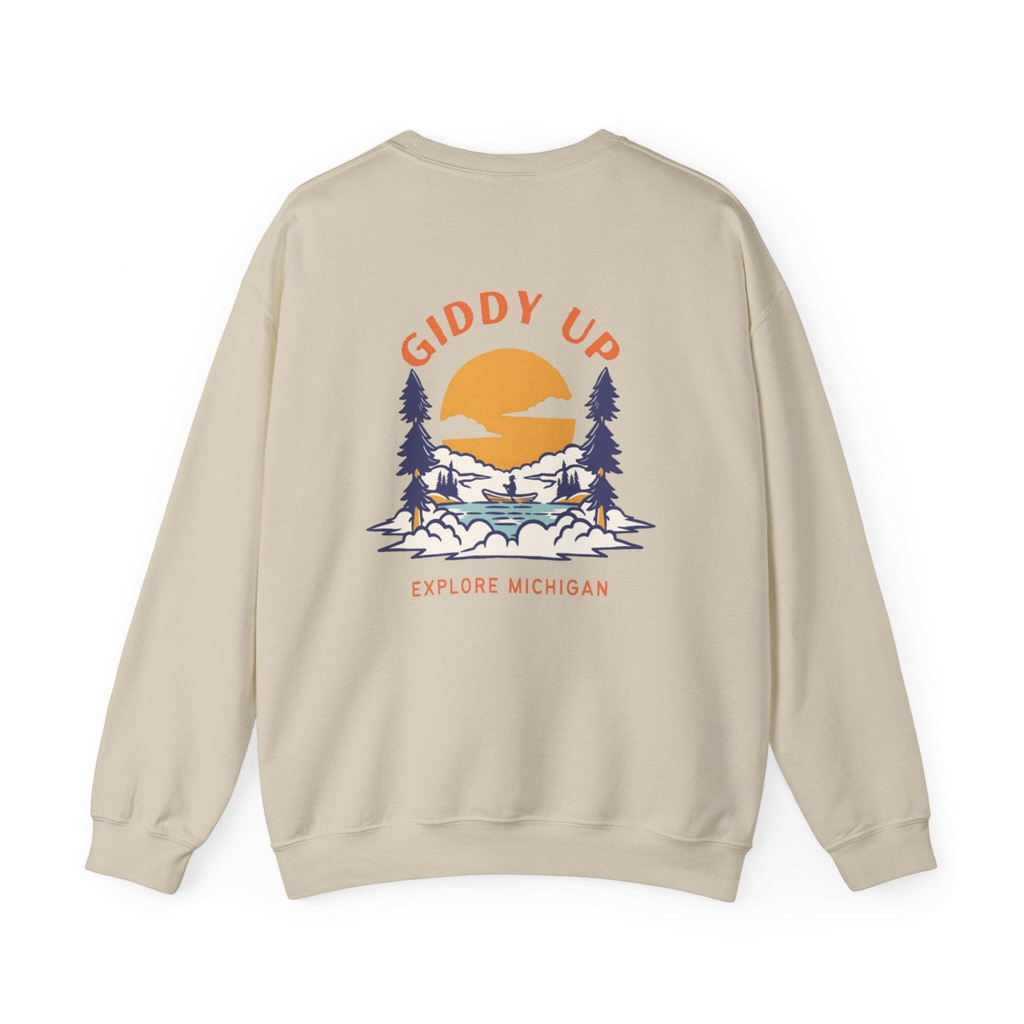 Giddy Up - Explore Michigan Unisex Heavy Blend™ Sweatshirt