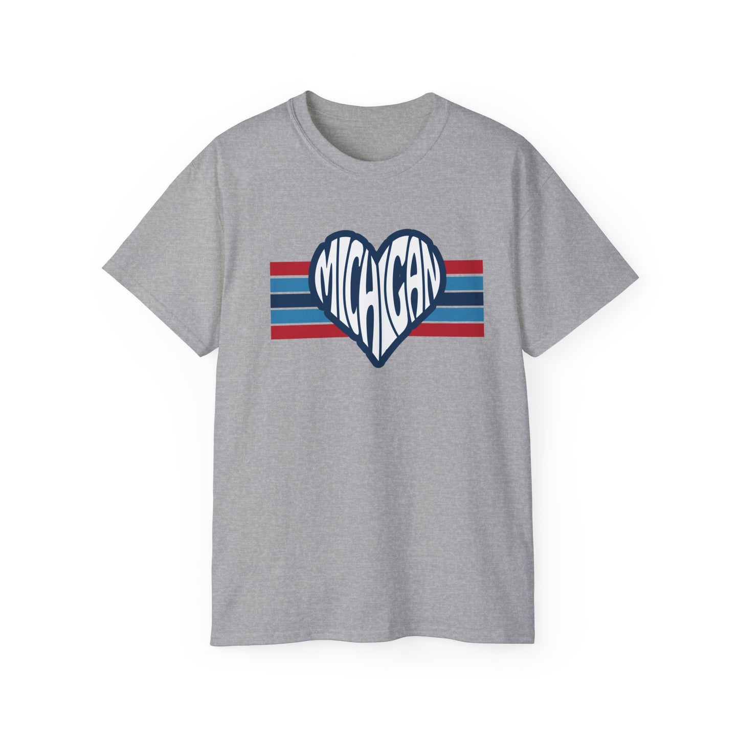 Michigan Love Heart Tee