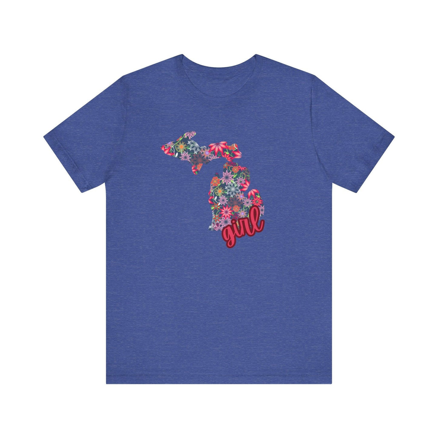 Michigan Girl Floral Tee