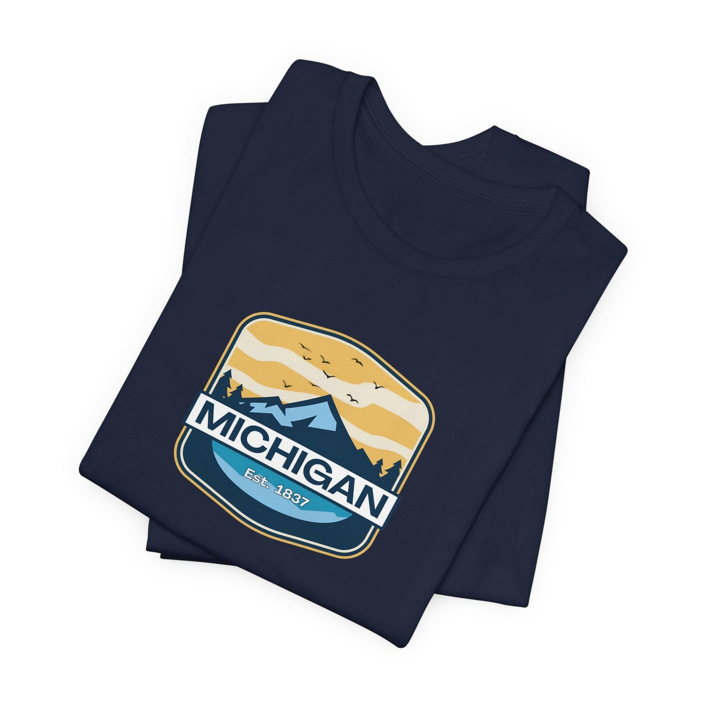 Michigan Adventure Est. 1837 Badge Tee
