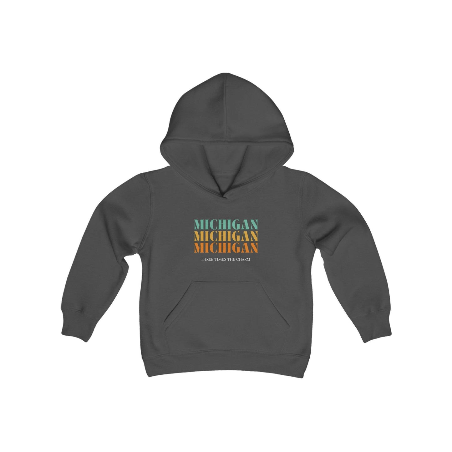 Lil' Michigan 3 Times the Charm Heavy Blend Hoodie