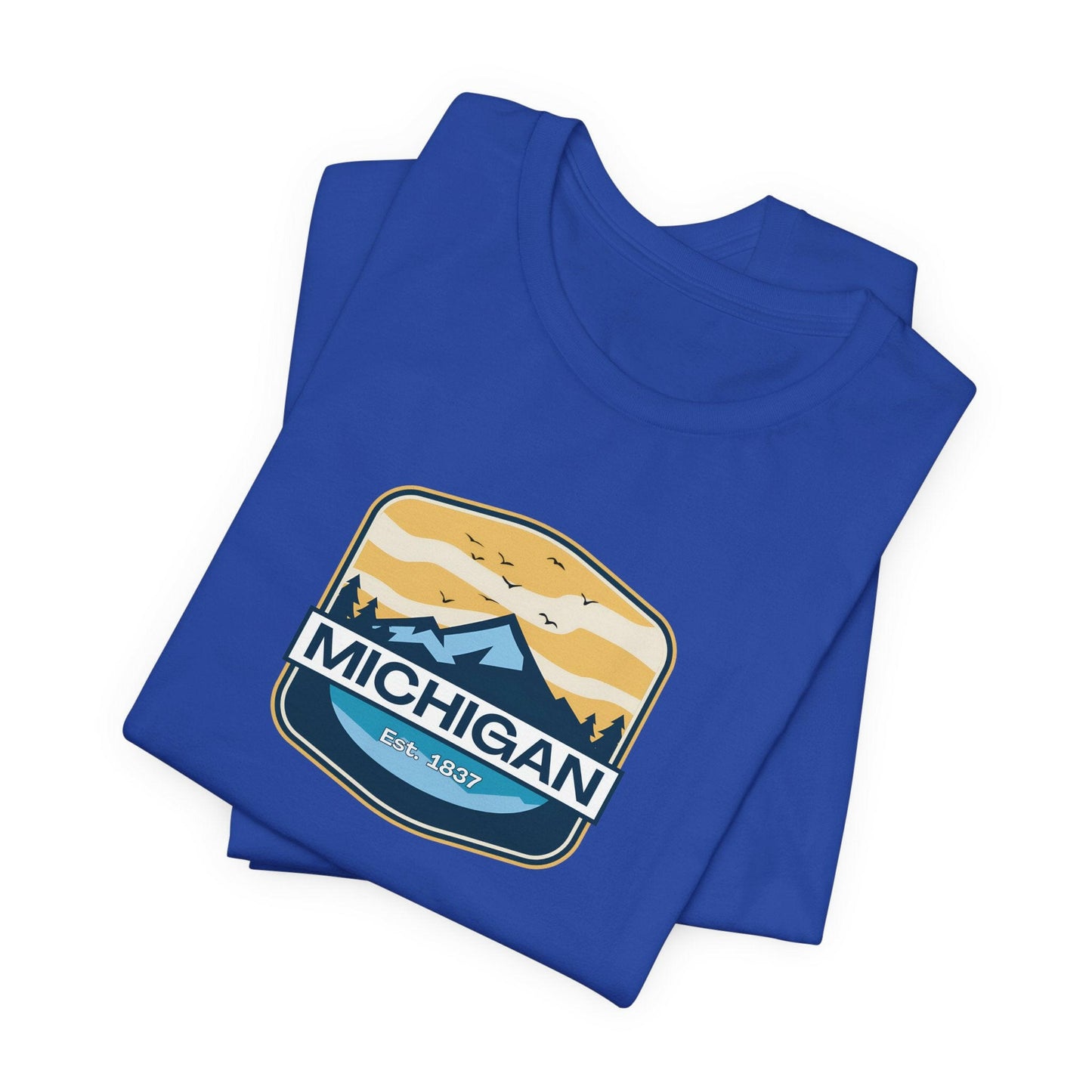 Michigan Adventure Est. 1837 Badge Tee
