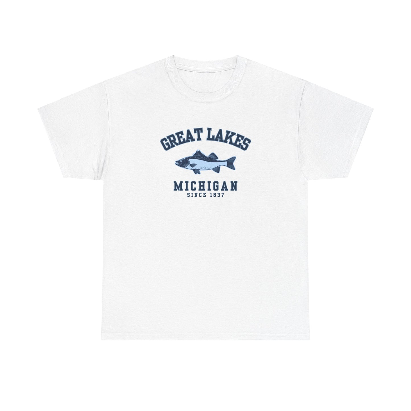 Walleye-in Around Michigan Tee