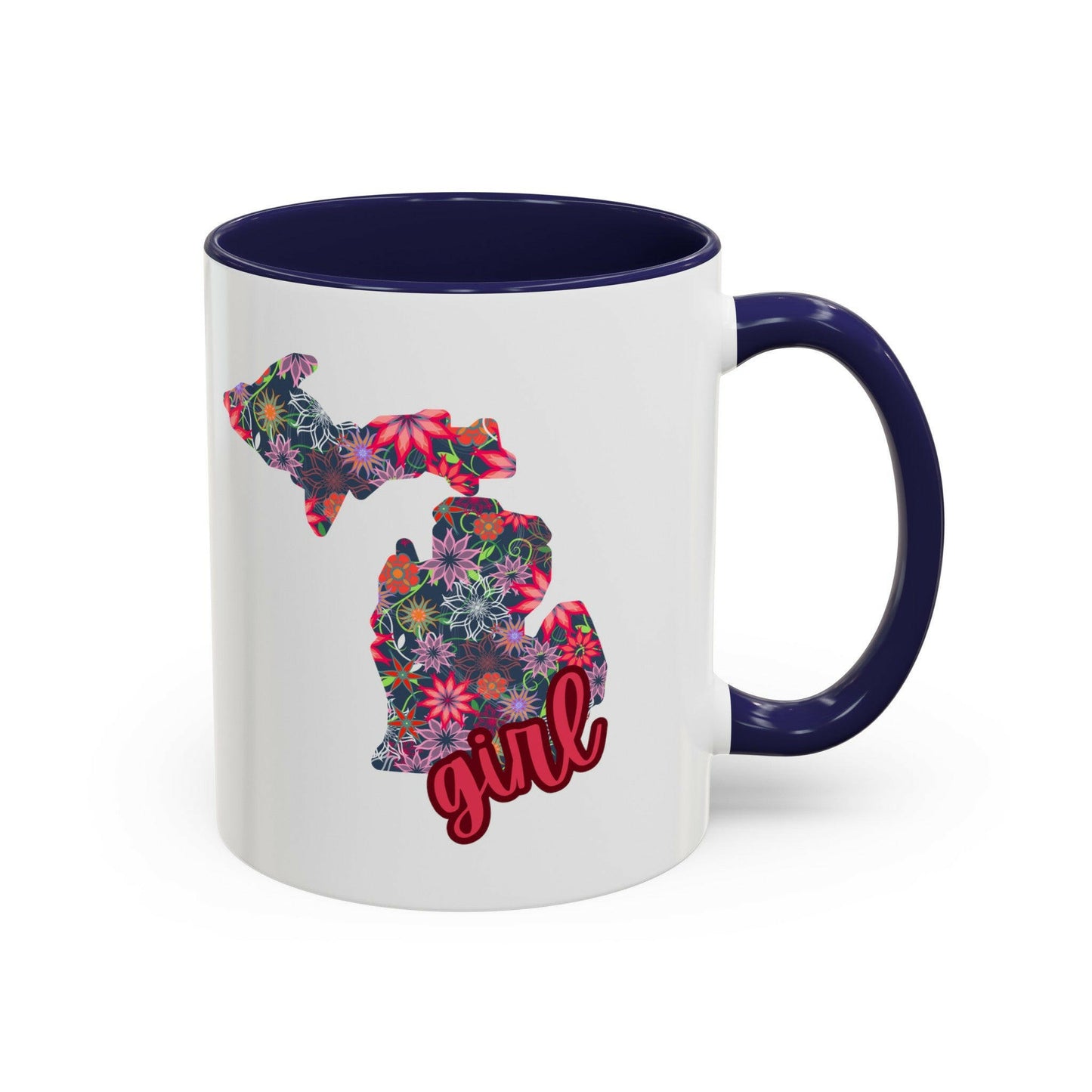 Floral accent enhancing the charm of Michigan girl