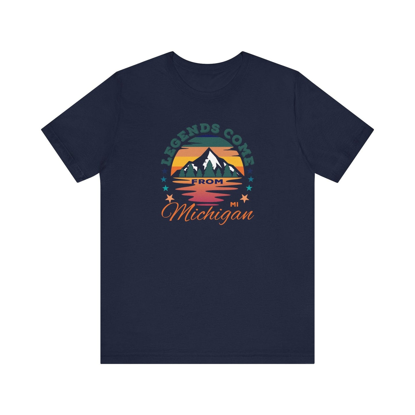 Legends Come from Michigan Unisex Jersey Tee