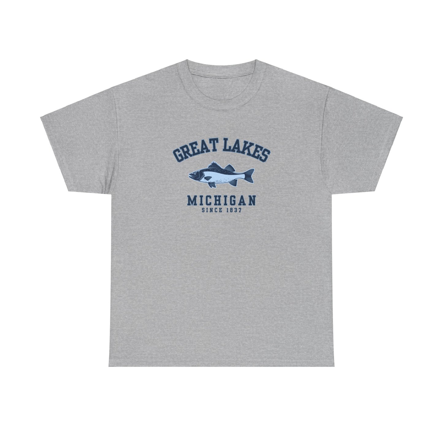 Walleye-in Around Michigan Tee