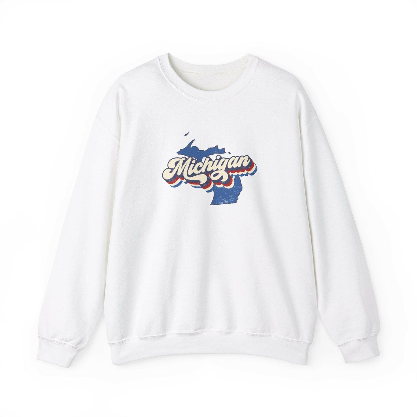 Vintage Michigan Pride Unisex Heavy Blend™ Sweatshirt