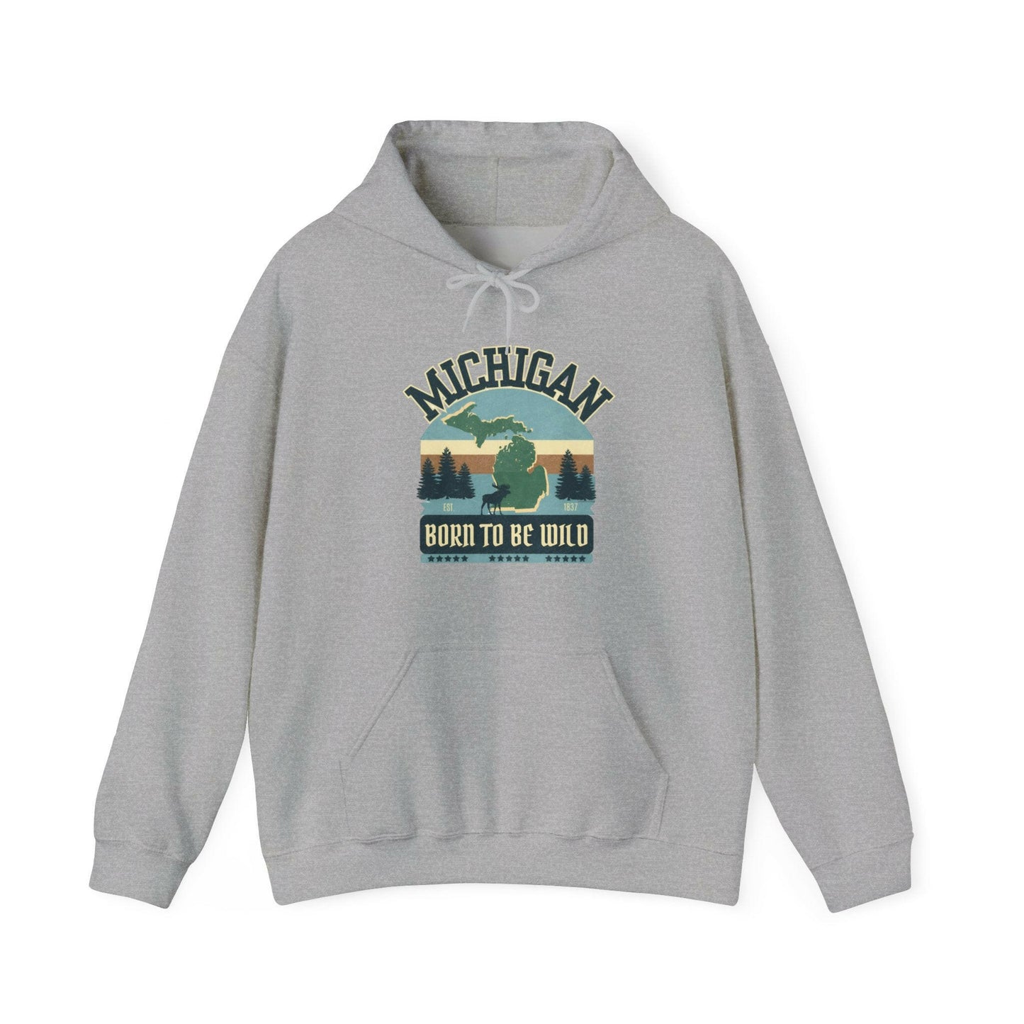 Born to Be Wild Unisex Heavy Blend™ Hoodie