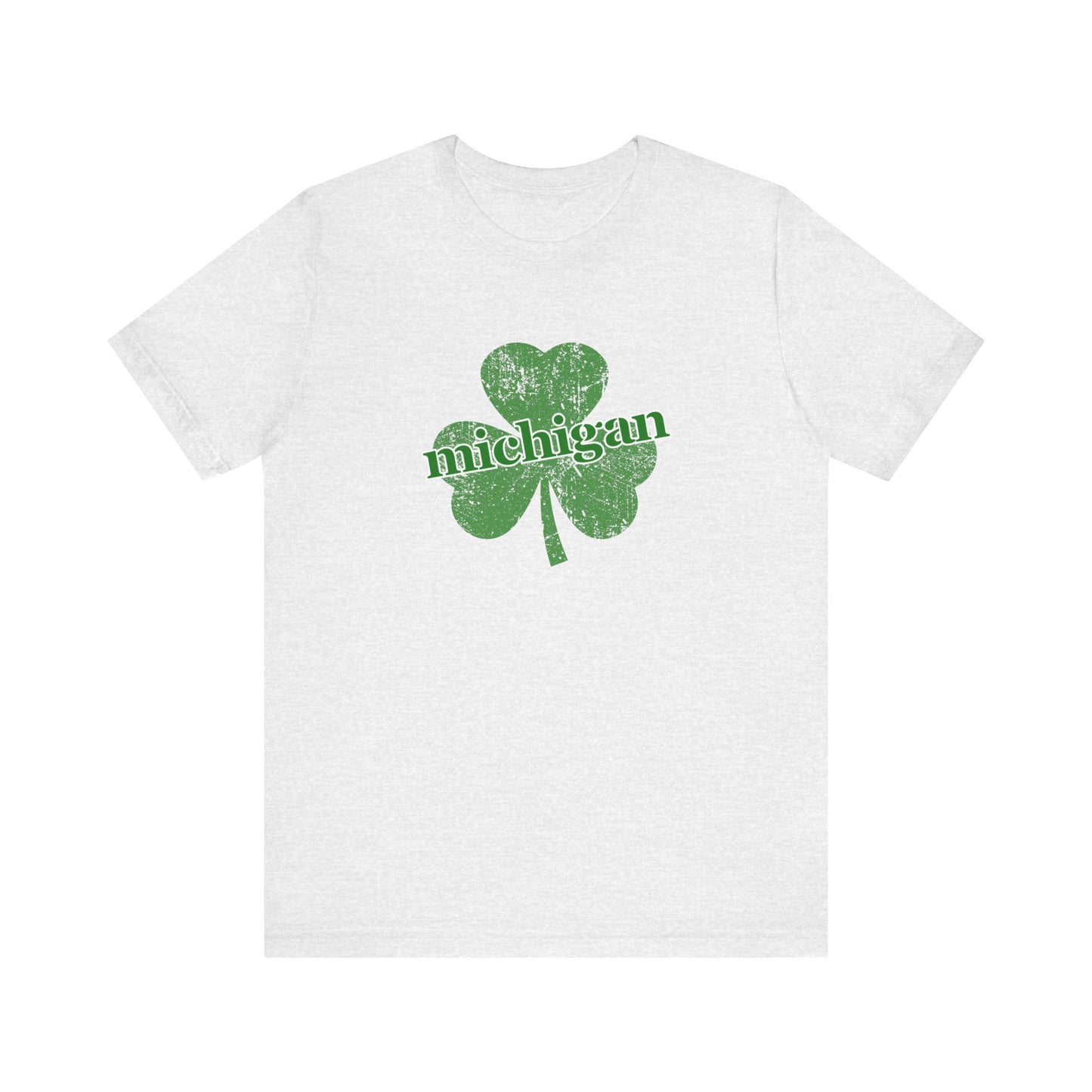 Michigan Shamrock Unisex Tee – Perfect for St. Patrick's Day Celebrations