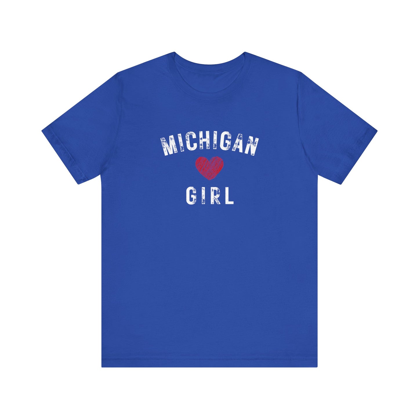 Michigan Girl Heart & Soul Tee