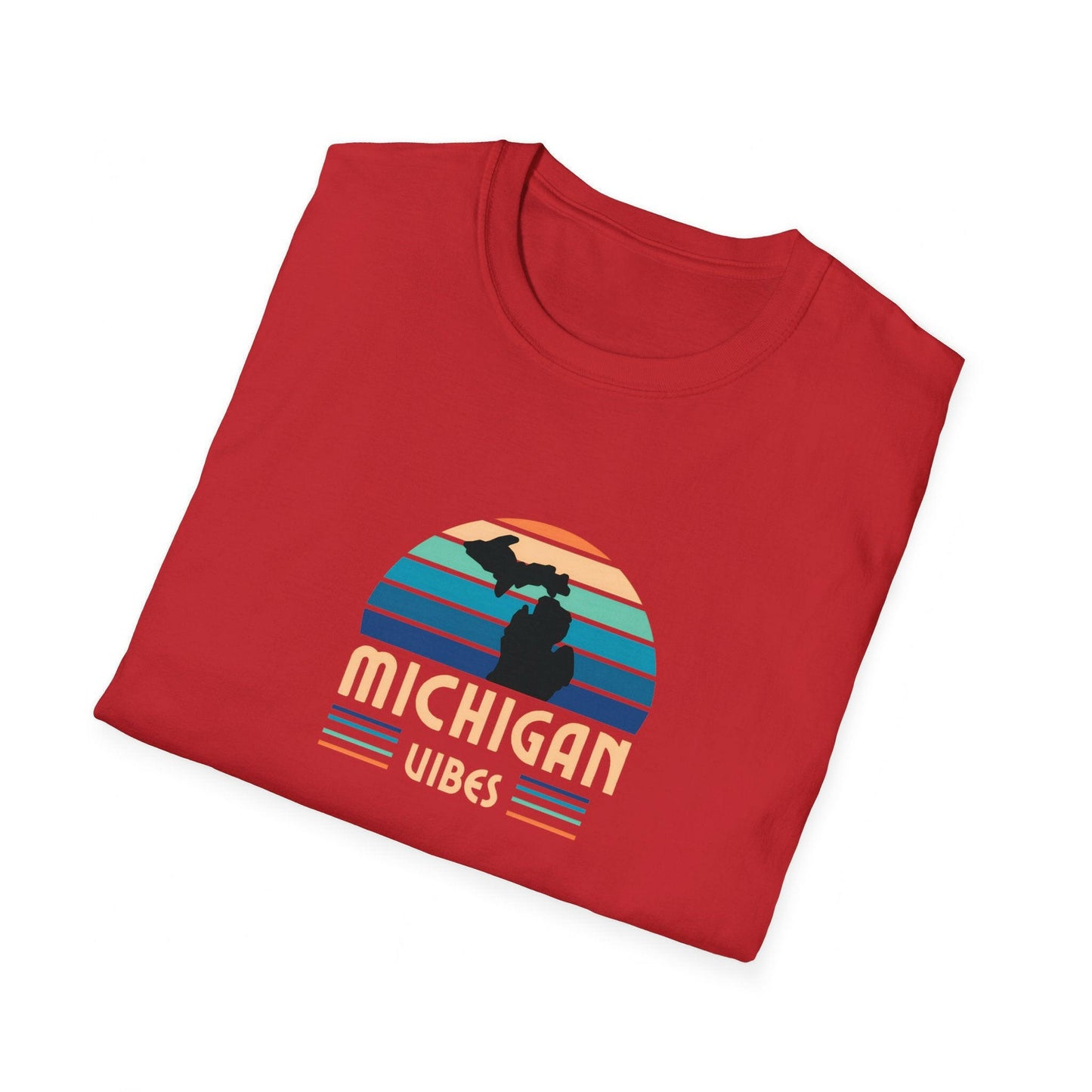 Michigan Vibes Unisex Softstyle Tee