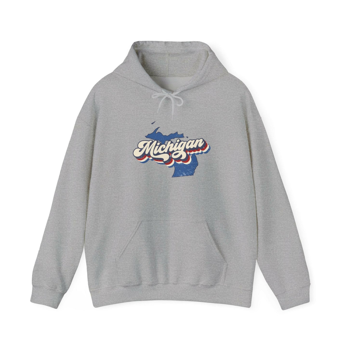 Vintage Michigan Pride Unisex Heavy Blend™ Hoodie