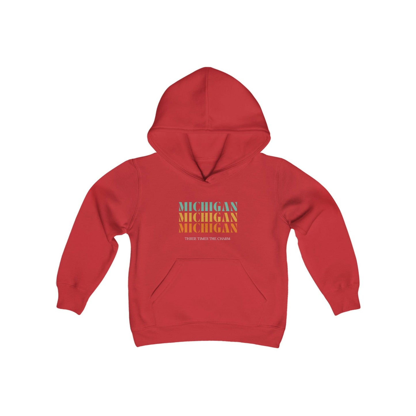 Lil' Michigan 3 Times the Charm Heavy Blend Hoodie