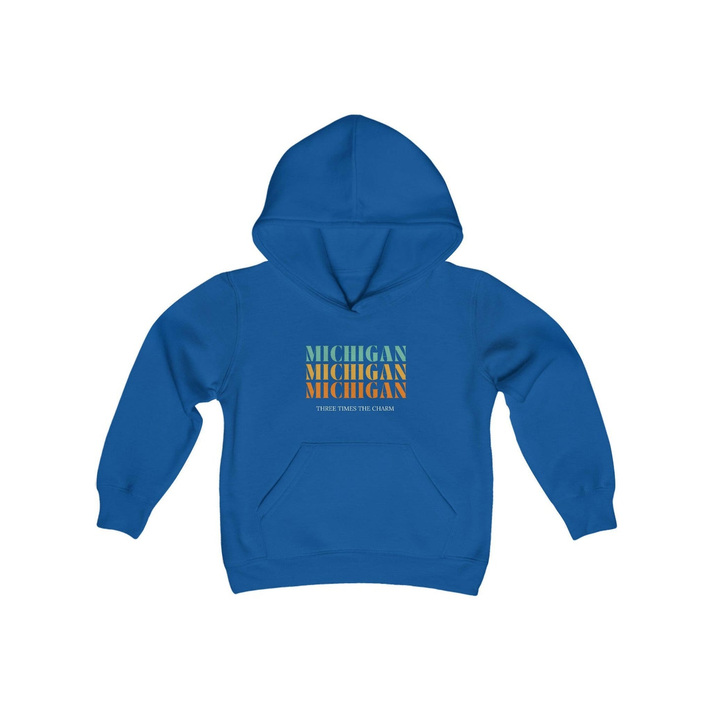 Lil' Michigan 3 Times the Charm Heavy Blend Hoodie