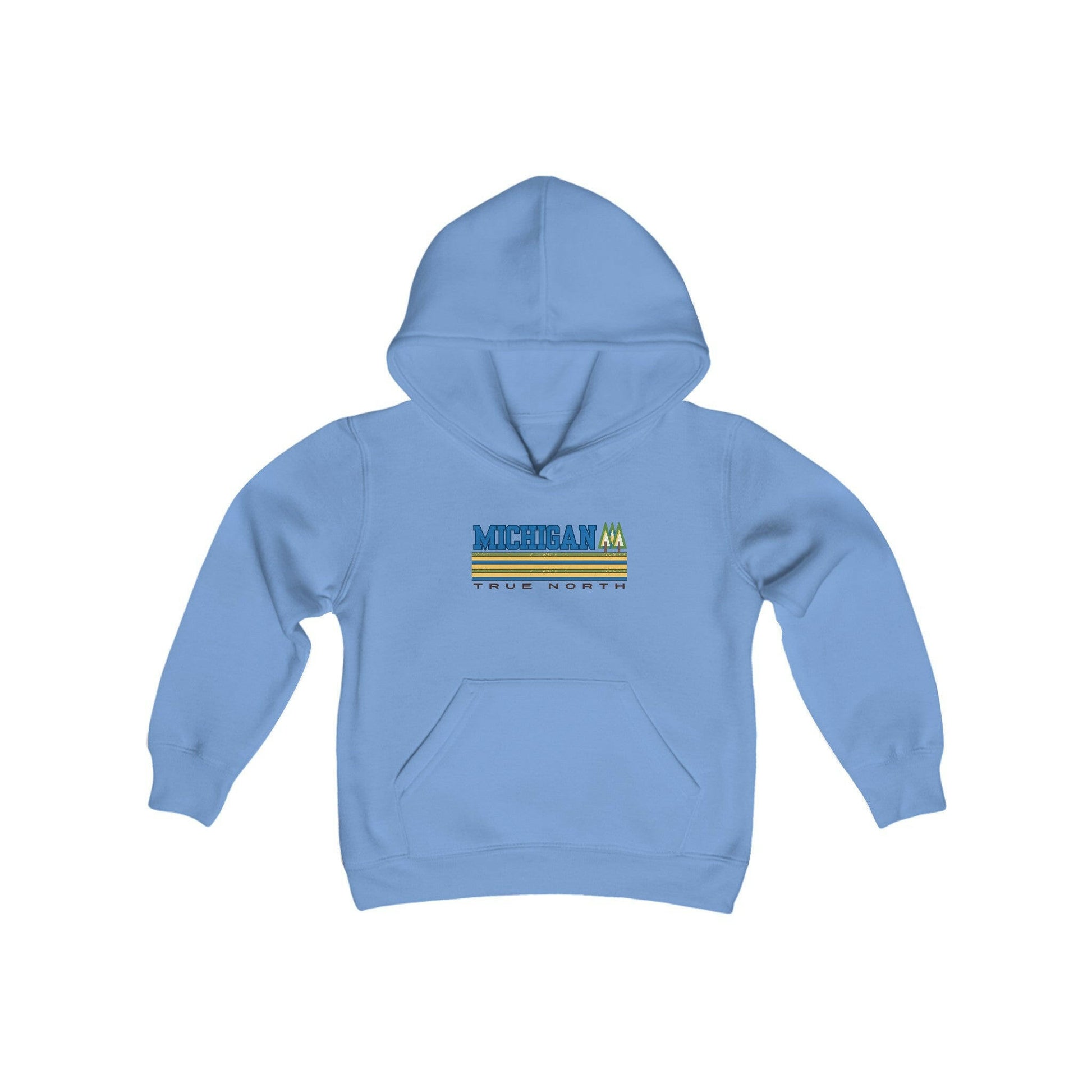Carolina Blue Michigan True North Hoodie