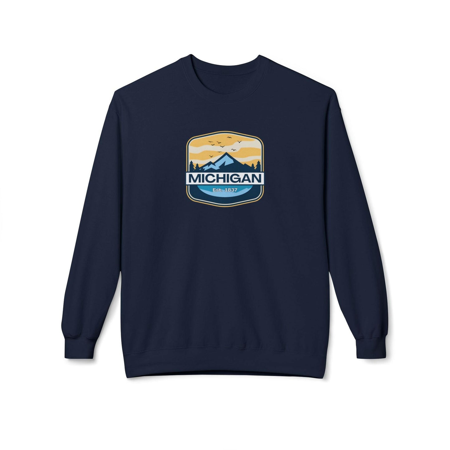 Michigan Adventure Est. 1837 Badge Sweatshirt