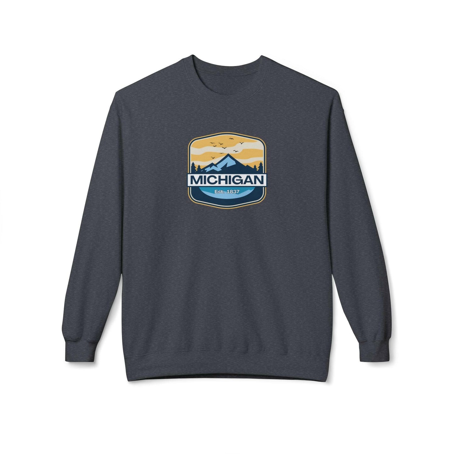 Michigan Adventure Est. 1837 Badge Sweatshirt