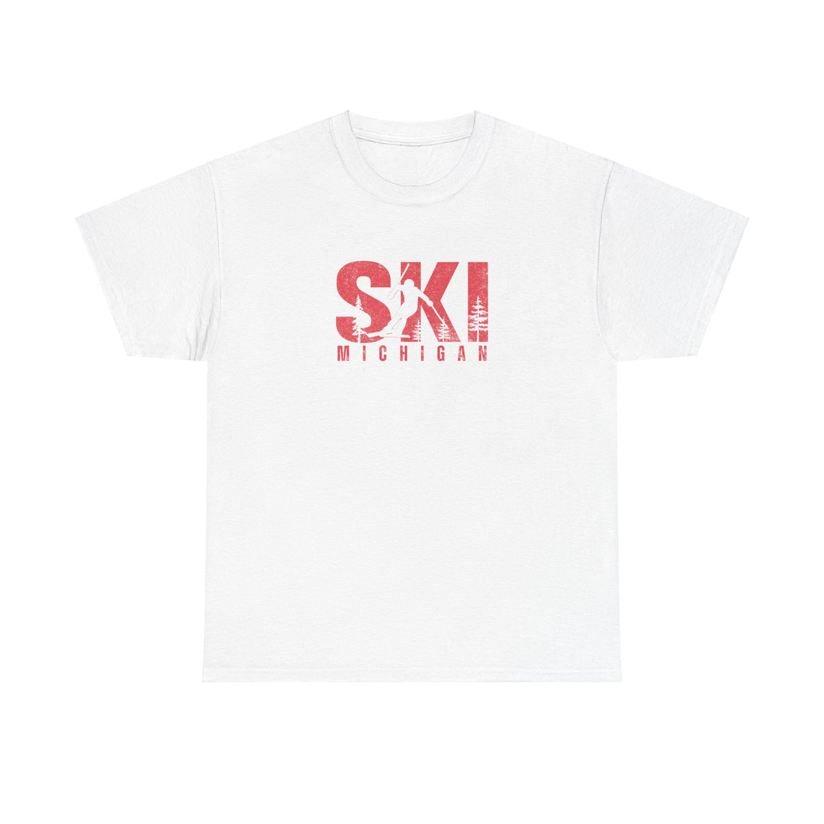 SKI Michigan Unisex Heavy Cotton Tee